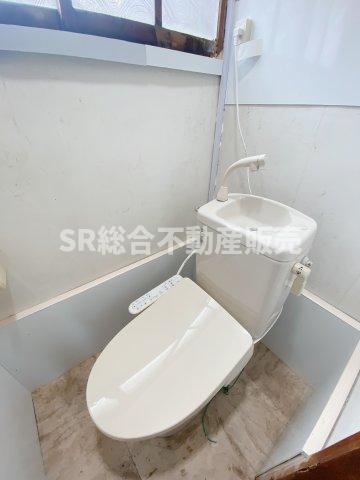 御供田4丁目テラスハウスのトイレ写真