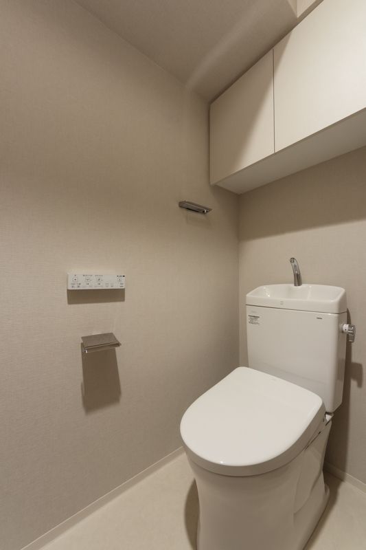 トイレ　ゆったりとした空間のトイレです