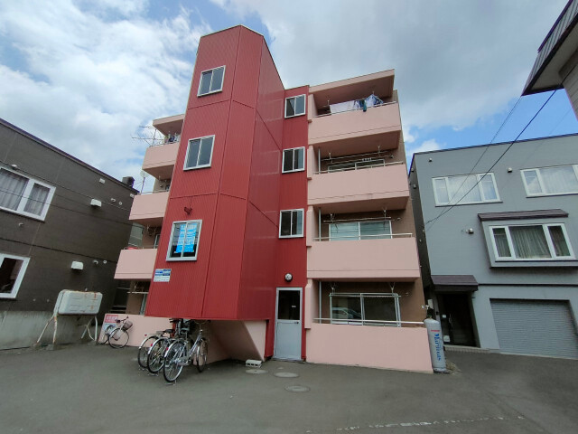 建物外観　札幌市東区北八条東「コーポげんじ北８条」