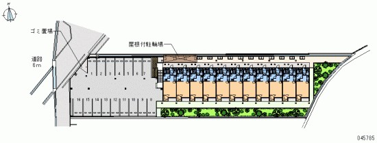 その他　屋根つき駐輪場完備♪