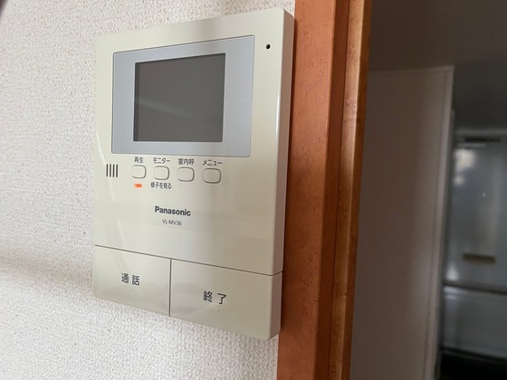 セキュリティ　※別部屋の写真です