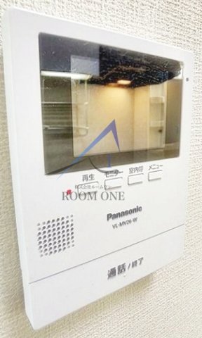 セキュリティ　モニター付きインターホンです。