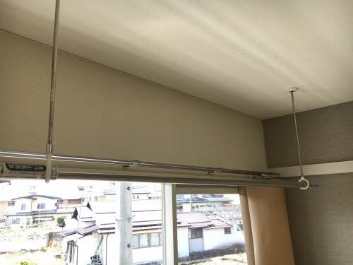 その他設備　室内物干し