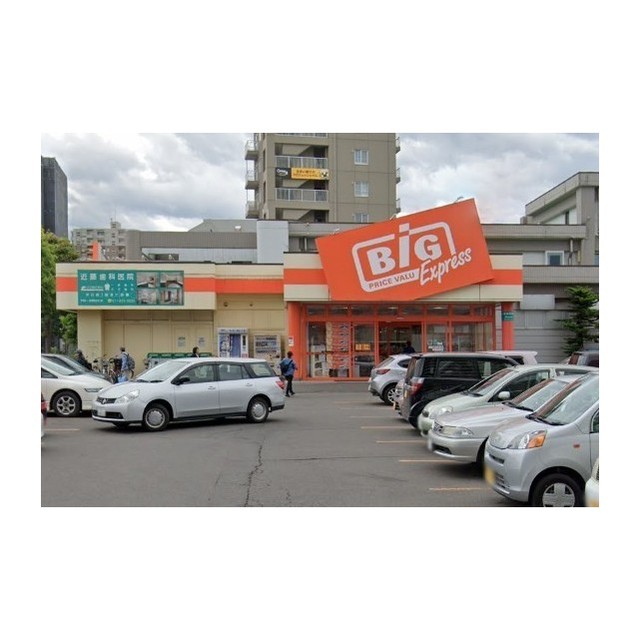 スーパー　ザ・ビッグエクスプレス平岸店（スーパー）まで300m