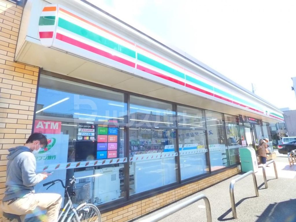 コンビニ　セブンイレブン江戸川瑞江2丁目店（コンビニ）まで100m