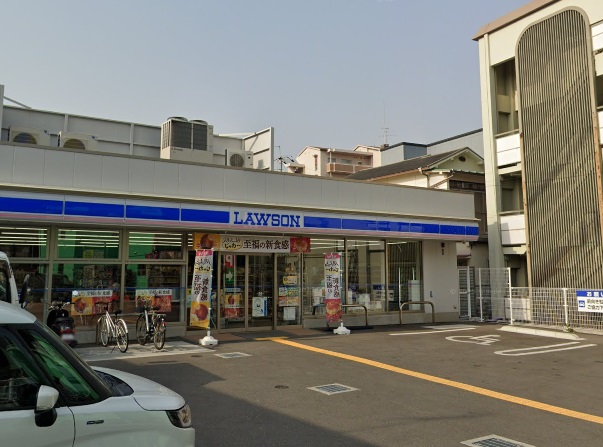 コンビニ　ローソン 宝塚仁川月見ガ丘店（コンビニ）まで77m