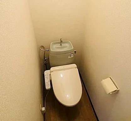 トイレ　ゆったりとした空間のトイレです