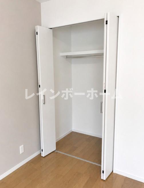収納　たっぷりとした収納スペースです