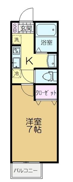 パセオグランデ臼井台の間取り写真