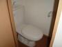 トイレ　クリーニング済みの綺麗なトイレです。