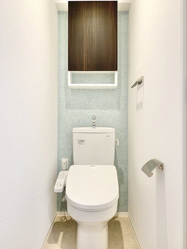 ＪＲ総武線 浅草橋駅 徒歩5分 13階建 築7年のトイレ写真