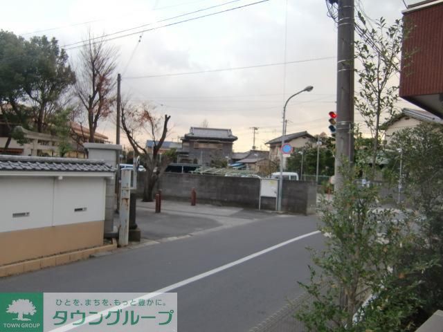 眺望　周辺は住宅街です。
