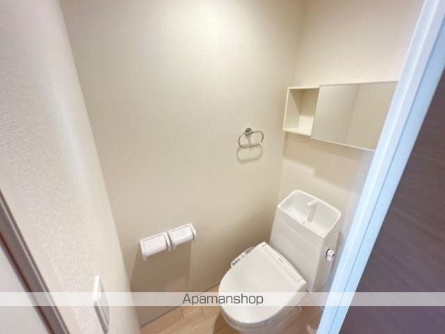 地下鉄七隈線 七隈駅 徒歩5分 2階建 築4年のトイレ写真