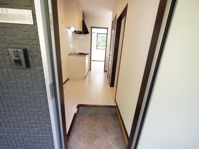 玄関　※写真は別の部屋のものです。