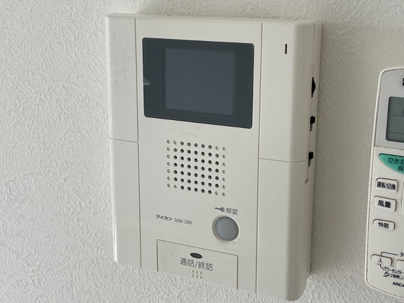 セキュリティ　オートロックです