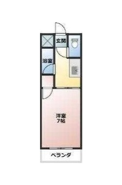 名鉄津島線 甚目寺駅 徒歩11分 2階建 築36年の間取り写真
