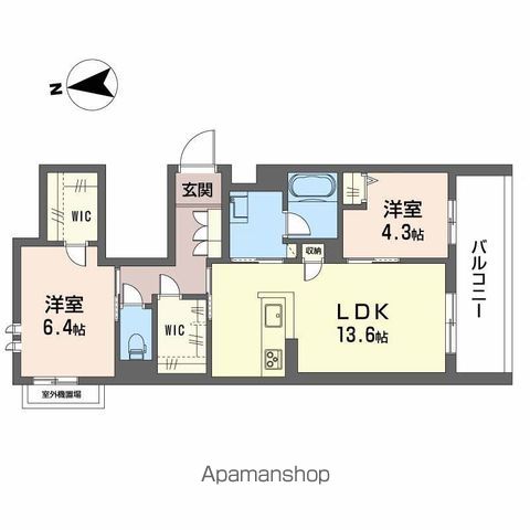 京阪本線 樟葉駅 徒歩17分 4階建 新築の間取り写真