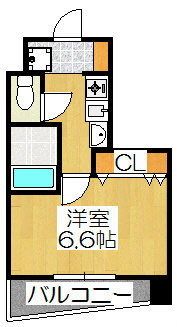ベラジオ二条城前の間取り写真