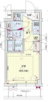 プレサンス松屋町駅前の間取り写真