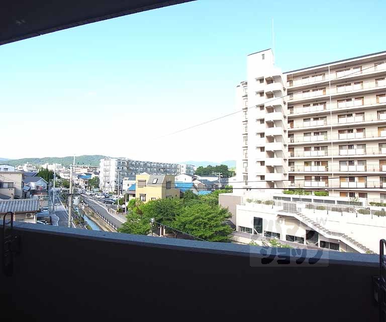眺望　４０６号室からの景色です