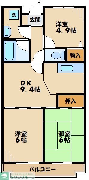 リトルウッズ千代田の間取り写真