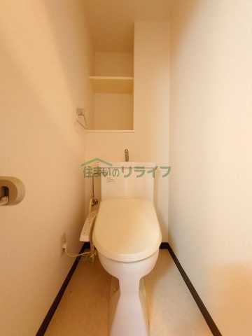京王線 笹塚駅 徒歩9分 12階建 築26年のトイレ写真