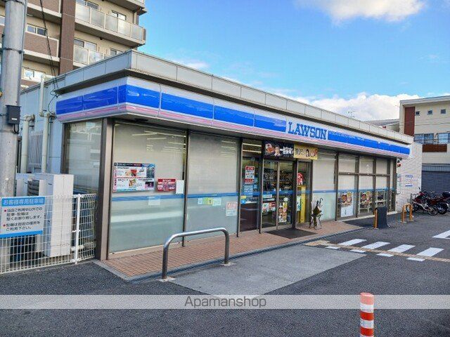 コンビニ　ローソン　八尾高安駅前（コンビニ）まで160m