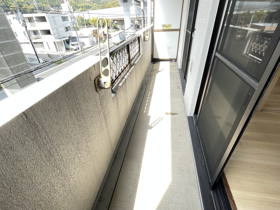 バルコニー　※別部屋の写真です