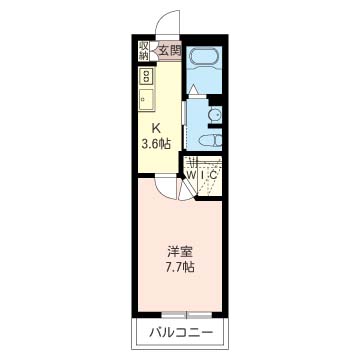 プロスペリテ武蔵小杉の間取り