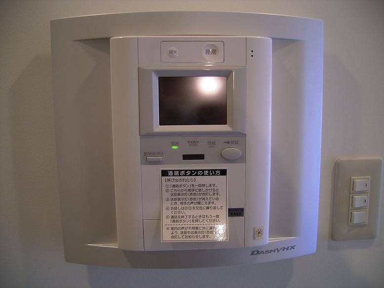 セキュリティ　ＴＶモニター付インターホン