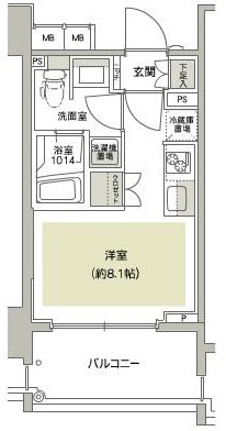 クレヴィア文京白山の間取り