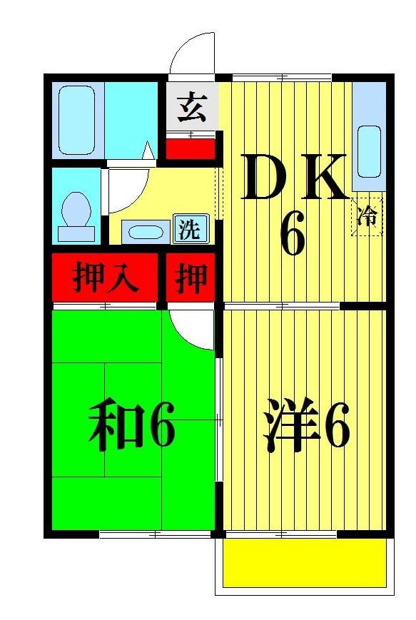 メゾンヴェールの間取り