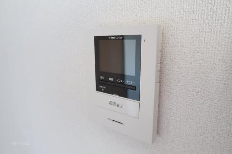 セキュリティ　カメラ付インターホン（イメージ）