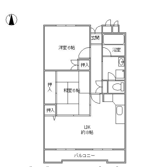 モナミ新堂_間取り_0