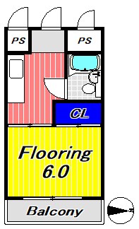 布屋マンションの間取り