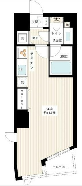 カスタリア新宿御苑の間取り