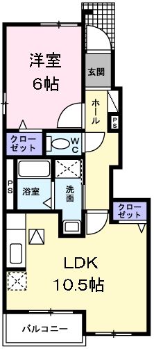 フロレスタ桜木の間取り