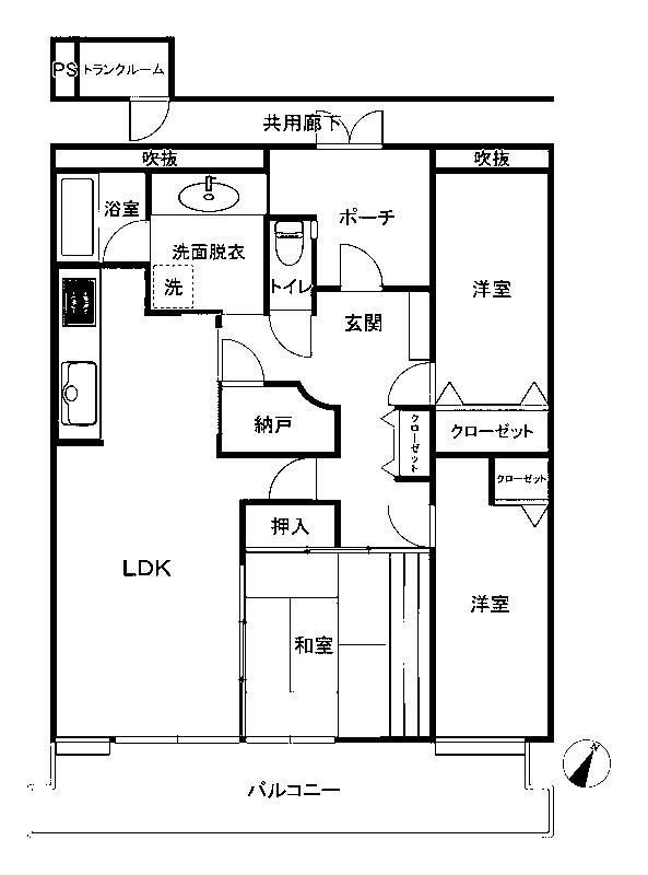 Ｔ－ｏｎｅ　ＭＩＹＡＨＡＲＡ　ＥａｓｔＡの間取り