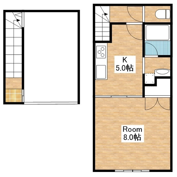 Ｈｏｕｓｅ　Ｉ　ＮＩＢＡＮＫＡＮの間取り