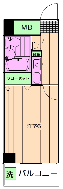 ウイング西荻南の間取り