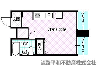 清水ビルの間取り