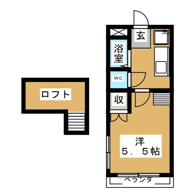 ハイネス国見の間取り