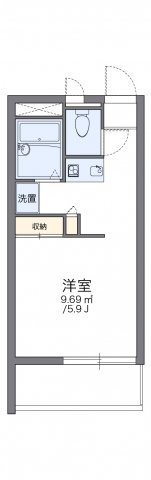 横浜市港北区大豆戸町のマンションの間取り