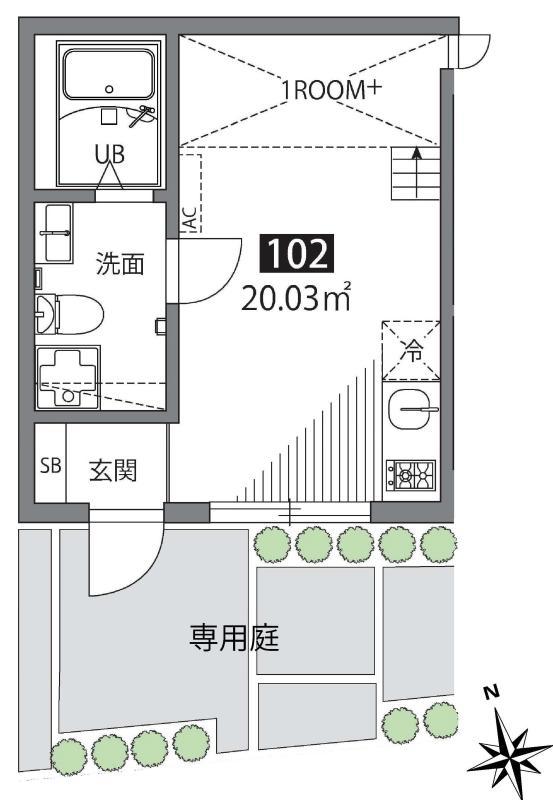 グランエッグス逗子海岸の間取り