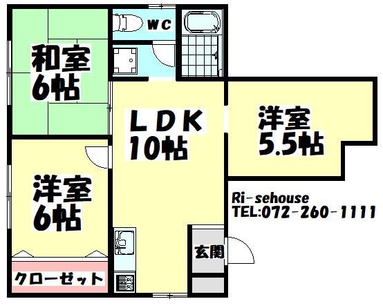 コロネットの間取り