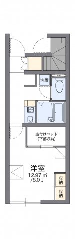 レオパレス清流の間取り