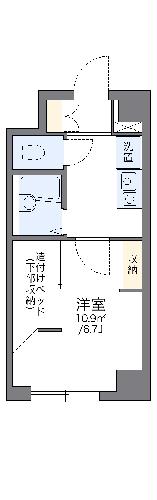 レオパレス宇田川町マンションの間取り