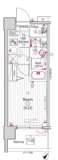 ガーラ・ステーション横浜保土ヶ谷の間取り