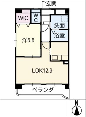 第９渡邊ビルの間取り