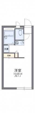 レオパレスリベエールの間取り